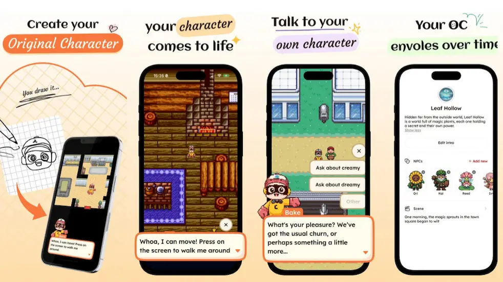 Redbean is one of games like tomodachi life living the dream that lets you play with your original characters